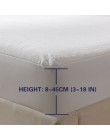 Terry materac wodoodporny pokrowiec anty-roztocza oddychający hipoalergiczny łóżko podkładka ochronna ochraniacz na materac łóżk