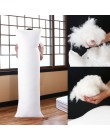 150x50cm długi Dakimakura poduszka do przytulania wkładka wewnętrzna Anime poduszka na ciało rdzeń biała poduszka wnętrze użytku