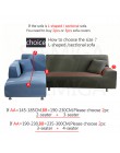 W nowym stylu pokrowce na sofy do salonu elastyczny materiał stretch pokrowce sofa pokrowiec na krzesło L kształt sofa 1/2/3/4 s