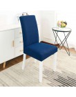 Homesick nowoczesne krzesło do jadalni z powrotem na krzesła ze spandeksu pokrowce na kuchenne krzesło z materiałową tapicerką n