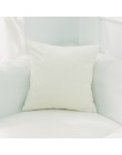 Styl skandynawski aksamitna poszewka prosta solidna poszewki na poduszkę kwadratowa poduszka pokrywa do sypialni Sofa dekoracja 