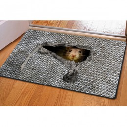 Mata podłogowa do drzwi wejściowe antypoślizgowy dywanik przy drzwiach do salonu drukowane zwierzę Tapis kuchnia wycieraczki Tap