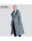 MIEGOFCE 2019 nowa kolekcja damska kurtka z kołnierzem królika kobiet płaszcz zimowy niezwykłe kolory, że wiatroszczelna kurtka 