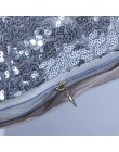 Srebrny cekin dekoracyjne poduszki brokatowe srebrne Bling rzuć poszewka na poduszkę siedzisko na poduszka dekoracyjna pokrowce 