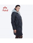 Nowy 2018 kurtka zimowa kobiety moda projekt złoty z kapturem zimowa kurtka kobiet ciepły długi FR-5076