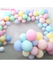 30 sztuk Macarons lateksowe Balony Balony cukierki na przyjęcie urodzinowe Balony dekoracje na imprezę urodzinową dziewczyna chł
