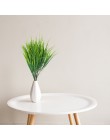 7 widelec woda trawa eukaliptus plastikowe sztuczne rośliny zielona trawa plastikowy kwiat roślina ślub strona główna stół dekor
