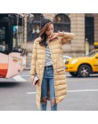 Kobieta zima wyściełane ciepły płaszcz Ultra Light kaczka w dół kurtki długi płaszcz kobiet szczupła stałe płaszcz zimowy przeno