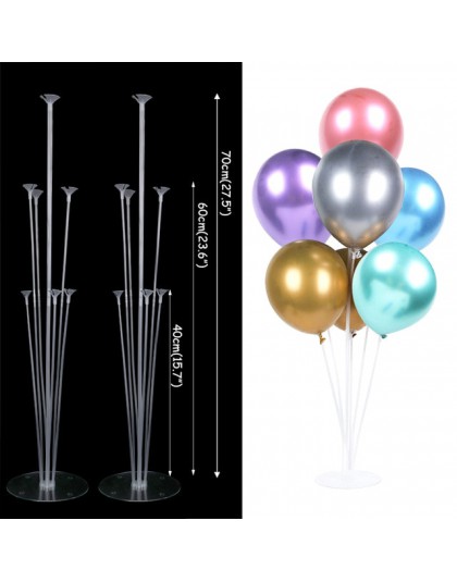 Balony do dekoracji ślubnych balon stojak uchwyt kolumna kij balon dla dorosłych dekoracje na imprezę urodzinową balony dla dzie