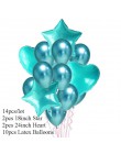 Serce gwiazda złoty balon do konfetti stojak z okazji urodzin balony metaliczny chrom Baby Shower dekoracje ślubne balony helowe