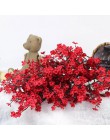 Kwiaty wiśni sztuczne kwiaty oddech dziecka łyszczec sztuczne kwiaty DIY dekoracje ślubne bukiet domu Faux kwiaty oddział