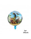 1pc duży 4D Walking dinozaur z balonów foliowych chłopców balony ze zwierzętami dzieci dinozaur urodziny świat jurajski Decor ba
