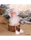 2020 nowy rok ostatnie boże narodzenie anioł lalki słodkie ozdoba na choinkę Noel Deco świąteczne dekoracje do domu Navidad 2019