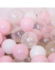 20 sztuk 12 cal lateksowe zestaw balonów gwiazda jasny różowy złote balony dekoracje ślubne Baby Shower materiały urodzinowe Hom