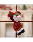 Nowy rok 2020 śliczne lalki świąteczne święty mikołaj/Snowman/Elk Noel dekoracja na choinkę dla domu Xmas Navidad 2019 dzieci pr