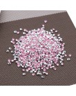 Hot 1000pcs 4.2mm akrylowy diamentowy kryształowy świecący przezroczysty konfetti na wesele dekoracyjne konfetti tabela rozprosz