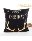 Boże narodzenie poszewki na poduszki wystrój świąteczny dla domu Noel prezenty świąteczne Navidad 2019 Xmas Cristmas Decor szczę