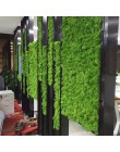 Wysokiej jakości sztuczna zielona roślina nieśmiertelny sztuczny kwiat mech trawa dom salon dekoracyjne ściany kwiaty do składan