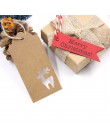 50 sztuk wielostylowy zawieszki z papieru pakowego ręcznie/dziękuję DIY rzemiosło wisząca etykietka artykuły do pakowania prezen