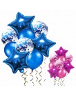 Niebieskie balony balony powietrzne Deco urodziny gwiazda balon foliowy helem dekoracje na imprezę urodzinową dla dzieci dorośli