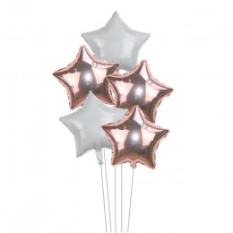 5 sztuk 18 cal złoty srebrna folia gwiazda balon ślub balony do dekoracji Baby Shower dzieci dla dzieci balony na imprezę urodzi