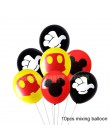 10 sztuk Mickey Mouse na przyjęcie balony lateksowe dla dorosłych dekoracje na imprezę urodzinową dla dzieci Globos Cumpleanos I