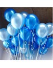 10 sztuk/partia biały niebieski perłowy lateksowy balon balony dla dzieci balony na imprezę urodzinową wedding party ozdobny bal