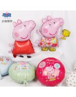 1pc 18 cal Peppa figurka świni balon Peppa George z balonów foliowych Baby Shower z okazji urodzin Party Room Dcorations dzieci 