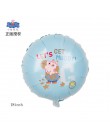 1pc 18 cal Peppa figurka świni balon Peppa George z balonów foliowych Baby Shower z okazji urodzin Party Room Dcorations dzieci 