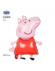 1pc 18 cal Peppa figurka świni balon Peppa George z balonów foliowych Baby Shower z okazji urodzin Party Room Dcorations dzieci 