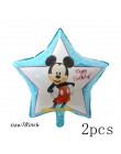 Giant 114cm Mickey Minnie balony Cartoon dekoracje na przyjęcie urodzinowe ations balony z helem dla dzieci dekoracje na przyjęc