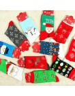 Christmas Stocking Noel 1 para bawełna święty mikołaj skarpetki z bałwanem ozdoby choinkowe na boże narodzenie w domu prezenty n