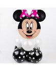 Mickey minnie z balonów foliowych 1. Dekoracje na imprezę urodzinową dla dzieci ballon numer 1 globos dot lateksowa zabawka dla 