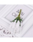 10 sztuk Mini PE lawenda sztuczne kwiaty na ślub dekoracje do domu na imprezę DIY Craft prezent panna młoda wieniec Scrapbooking