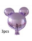 Giant 114cm Mickey Minnie balony Cartoon dekoracje na przyjęcie urodzinowe ations balony z helem dla dzieci dekoracje na przyjęc