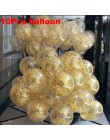 10 sztuk jasne balony konfetti Dold gwiazda balony helem balon konfetti piłka dmuchana urodziny Deco ślub balon cekiny