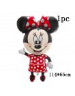 13 sztuk dekoracja urodzinowa lateksowy balon Mickey Minnie Mouse serce folia balon Baby Shower balon w kształcie cyfry dzieci p