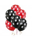 20 sztuk 12 Cal Polka Dot lateksowe balony urodziny dziecka materiały do dekoracji ślubnych impreza z myszką minnie dostaw balon