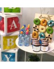 Pączki stojak pączek wyświetlacz ścienny uchwyt dekoracje ślubne materiały urodzinowe Baby Shower uchwyt na drewno Donut Party D