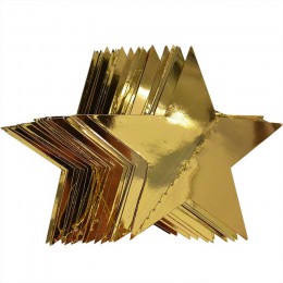 4M jasne złoto srebrny papierowa girlanda ciąg gwiazd banery transparent ślubny dla strona główna ozdoba do powieszenia na ścian