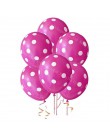 20 sztuk 12 Cal Polka Dot lateksowe balony urodziny dziecka materiały do dekoracji ślubnych impreza z myszką minnie dostaw balon