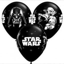 10 sztuk/partia Black Star Wars lateksowy balon piraci Theme Party Decoration Birthday Party Supplies Kids Toys