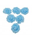 20 sztuk 6cm Pretty Rose pianka pe sztuczna główka kwiatu dla diy bukiet ślubny Garland kula z kwiatów prezent pudełko do dekora