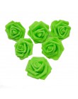 20 sztuk 6cm Pretty Rose pianka pe sztuczna główka kwiatu dla diy bukiet ślubny Garland kula z kwiatów prezent pudełko do dekora