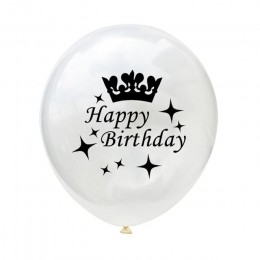 5 sztuk 12 Cal balony konfetti lateksowe złoto czarne balony urodzinowe 18 21 30 40 50 lat rocznica ślub dekoracja