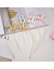 Chicinlife różowe złoto litery bride to be balon foliowy Tiara opaska z koroną diamentowy pierścionek balon wieczór panieński wi