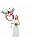 Chicinlife różowe złoto litery bride to be balon foliowy Tiara opaska z koroną diamentowy pierścionek balon wieczór panieński wi