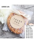 Ibsisi life 100 sztuk Frosted Dot cukierki Cookie torby czekoladowe torby na prezenty świąteczne plastikowe opakowania torby sam