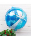 9 sztuk/zestaw Baby shower foliowe balony dla dziewczynek Disney mrożone księżniczka elza balon dekoracje na imprezę urodzinową 