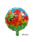 1 sztuk 4D balon w kształcie dinozaura folia stojący zielony dinozaur czerwony smok urodziny deco zaopatrzenie firm chłopiec dzi